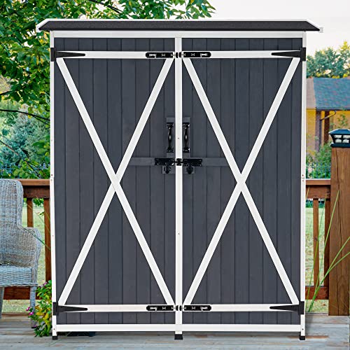 Outdoor Storage Cabinet with Shelves