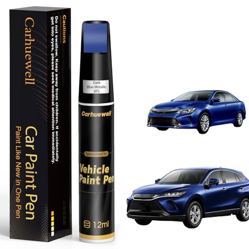 8T5 Dark Blue Metallic Touch Up Paint Compatible with Toyota