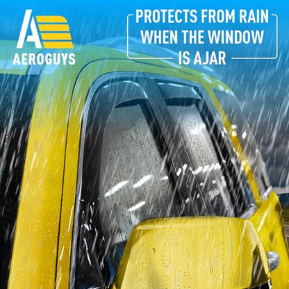 Extra Durable Window Deflectors in (4 Count)
