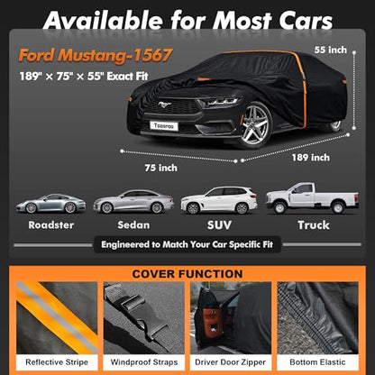 Ford Mustang Coupe Cover Waterproof All