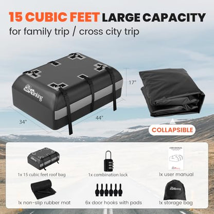 Car Rooftop Cargo Carrier Bag
