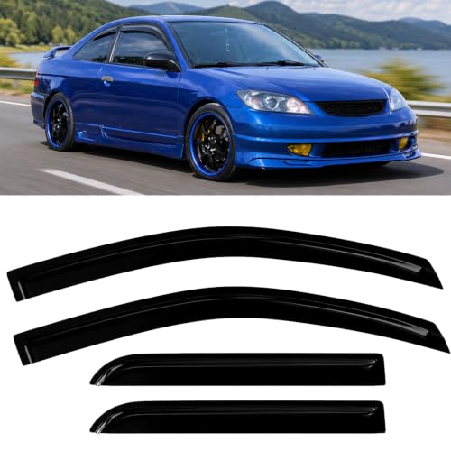4PC Window Rain Guards fit 2001
