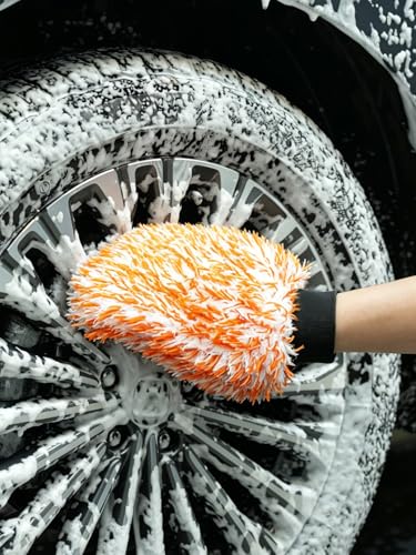 Microfiber Car Wash Mitt (3 Count)