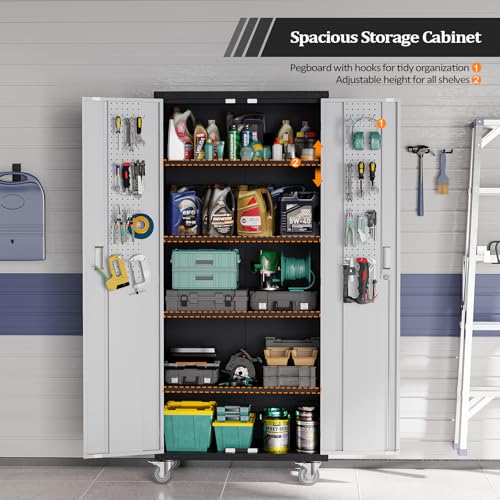 72'' Tall Garage Storage Cabinet
