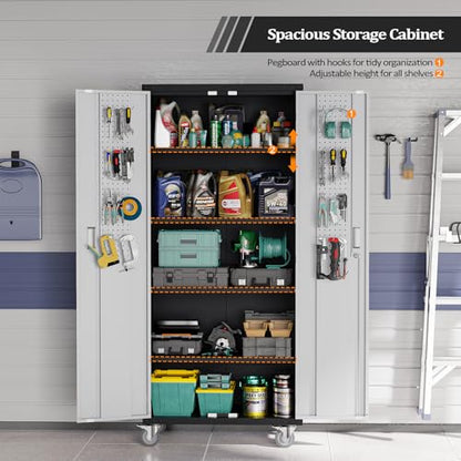 72'' Tall Garage Storage Cabinet