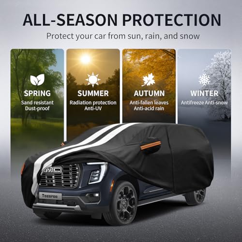 Multi Layer Car Cover Custom Fit for GMC Yukon XL