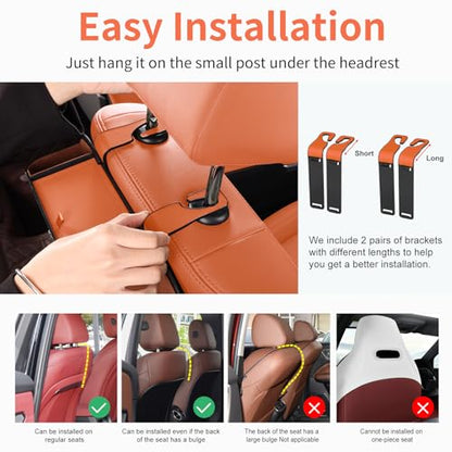 Car Seat Back Cup Holder