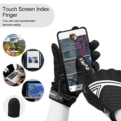 Motorcycle Gloves Breathable Mesh Touchscreen Hard Knuckles
