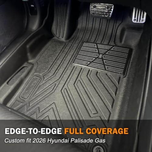Floor Mats for 2026 Hyundai Palisade Accessories (10 Count)