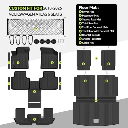 Floor Mat Set for 2018