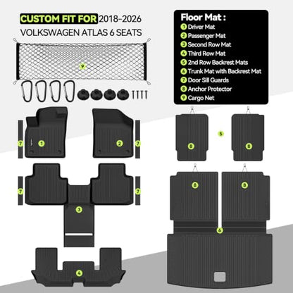 Floor Mat Set for 2018