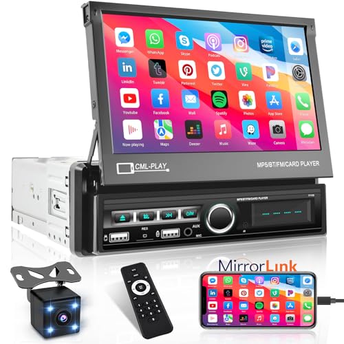 Single Din Touchscreen Car Stereo 7 Inch Touch Screen Car Radio