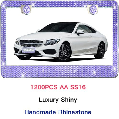 2 Pack License Plate Frames for Women