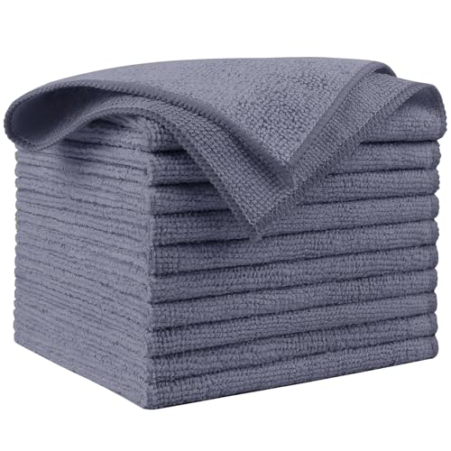 Microfiber Cleaning Cloth Grey 10PK (10 Count)