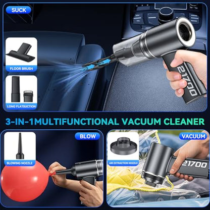 Car Vacuum Cordless Portable with Brushless Motor