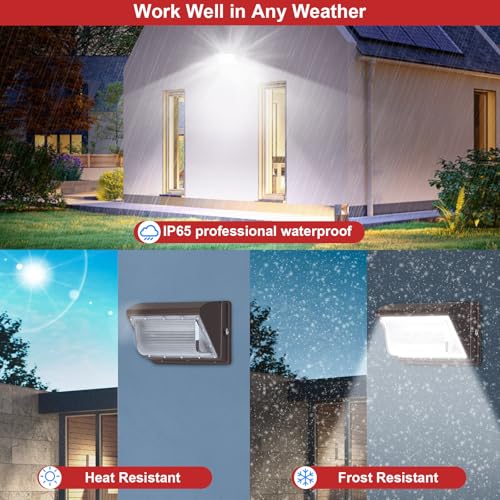 120W LED Wall Pack Light for Warehouse Garage Building