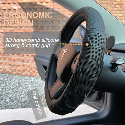 Comfy Grip Steering Wheel Cover for Tesla Model Y