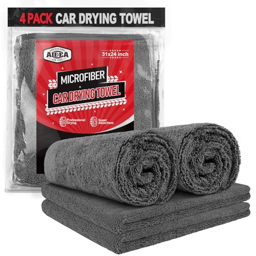 Microfiber Towels for Cars (4 Count)