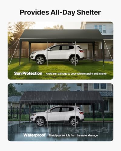 Carport 10 x 20 FT Outdoor Car Canopy