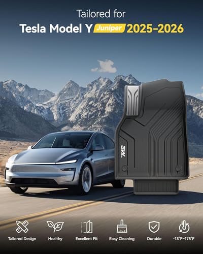 2025 2026 Tesla Model Y Juniper Only for 5 Seat Floor Mats