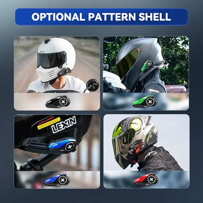 G2P Motorcycle Helmet Bluetooth Headset (2 Count)