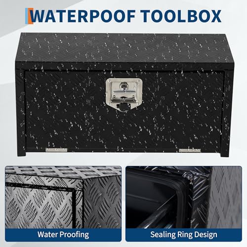 18 Inch Heavy Duty Aluminum Tool Underbody Box