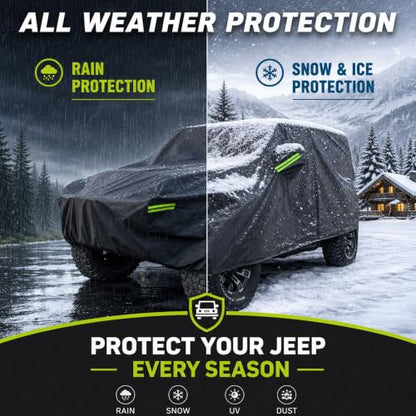 Waterproof Cover for Jeep Wrangler 4