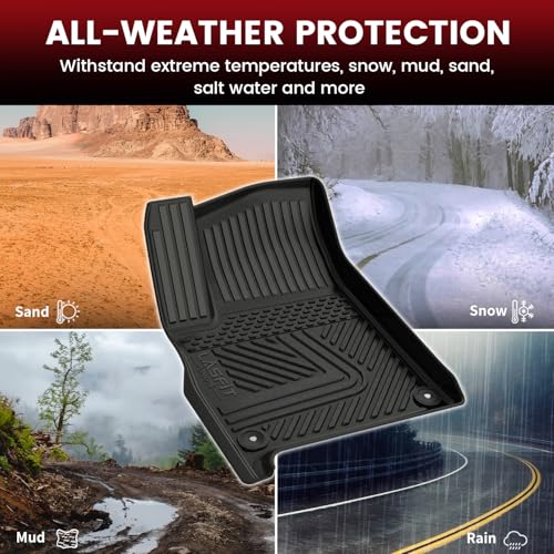 Floor Mats for Rivian R1S 2022 (3 Count)