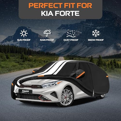 Heavy Duty Car Cover Custom Fit for Kia Forte