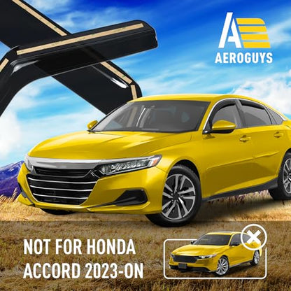 Extra Durable Window Deflectors in (4 Count)