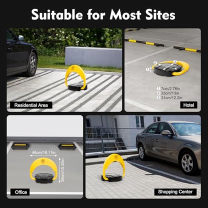 65.6FT Automatic Remote Control Parking Spot Lock
