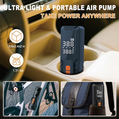 Tire Inflator Portable Air Compressor (594 gram(s))