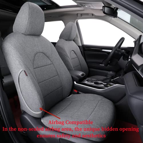 Custom Seat Covers Compatible with Select Toyota Camry Hybrid XLE