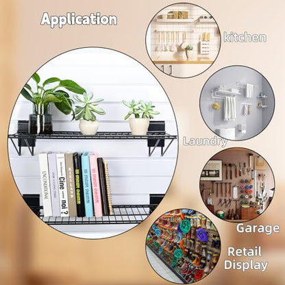 Slatwall Shelves (6 Count)