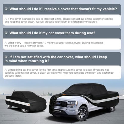 10 Layers Truck Cover Waterproof All Weather Custom Fit Ford F
