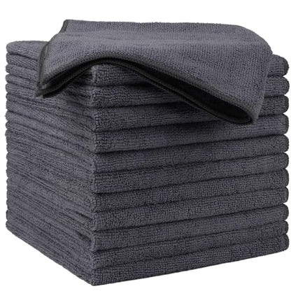 Microfiber Cleaning Cloths 12 Pack (12 Count)