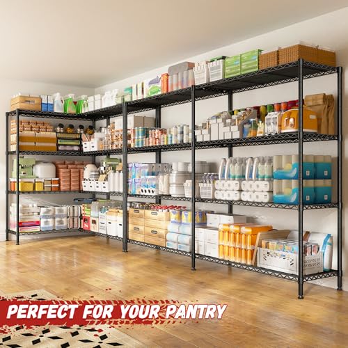 4 Tier Heavy Duty Wire Shelving