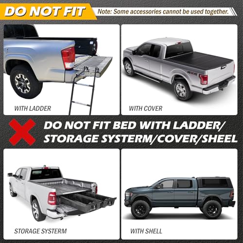 White Aluminium Truck Bed Extender