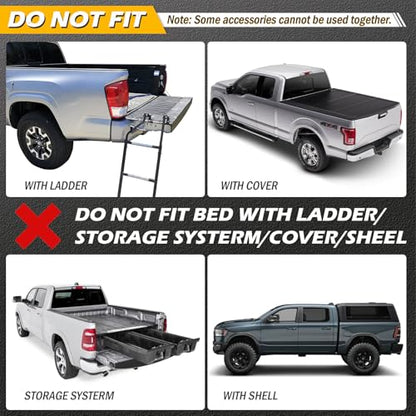 White Aluminium Truck Bed Extender
