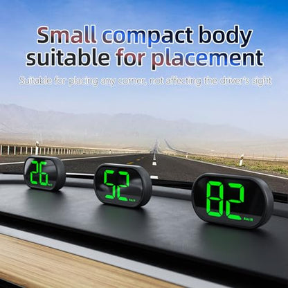 New Speedometer HUD GPS Digital Speed Meter MPH Car Head Up Display Suitable for All Cars