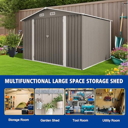 10x8 FT Outdoor Storage Shed