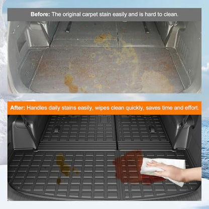 Cargo Mat with Backrest Mat Compatible with 2020