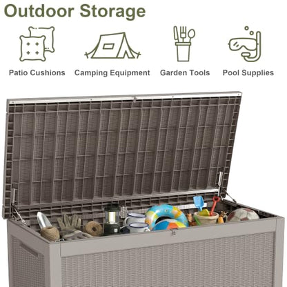 325 Gallon Outdoor Storage Box Waterproof
