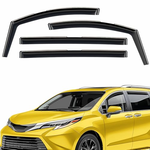 Extra Durable Window Deflectors in (4 Count)