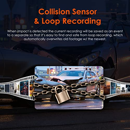 USA R4 4 Channel Dash Cam W