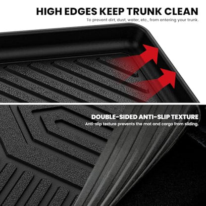 Cargo Trunk Mat with Backrest Mats for Mazda CX5 2017