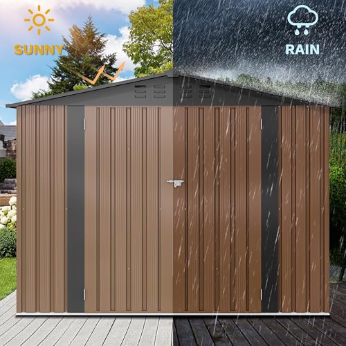 7x5FT Outdoor Storage Shelter