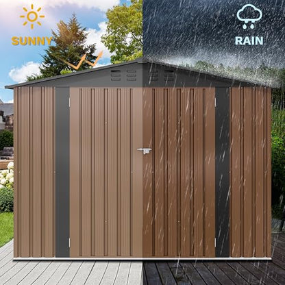 7x5FT Outdoor Storage Shelter