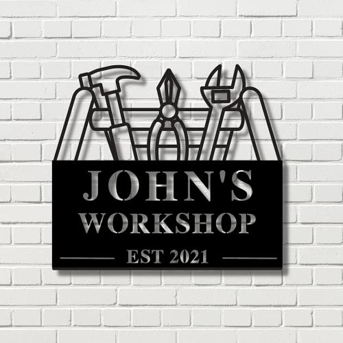 Personalized Name Workshop Metal sign