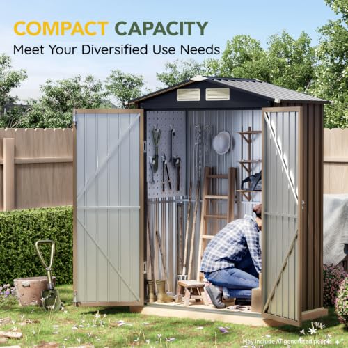 Outdoor Steel Storage Shed